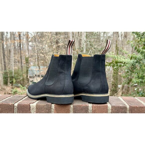 De Wolf Black Suede Chelsea Boots Men’s Size 11.5 / Worn Twice main image 11